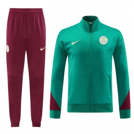 Paris Saint Germain Chaqueta De Entrenamiento Trajes 2024-25 Verde
